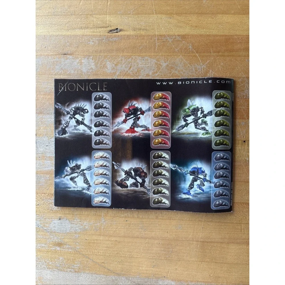 LEGO BIONICLE: Rahkshi Lerahk‎ (8589) & Instructions Complete Without Katraa